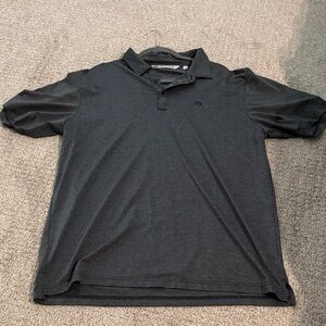 Travis Mathew Dark Gray Polo Shirt